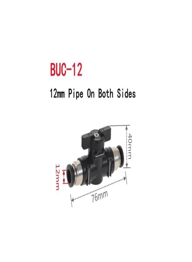 CentIoT - Pneumatic connector Push In Fittings For Air Hose and Tube Connector BUC Valve (12MM) - Image 2